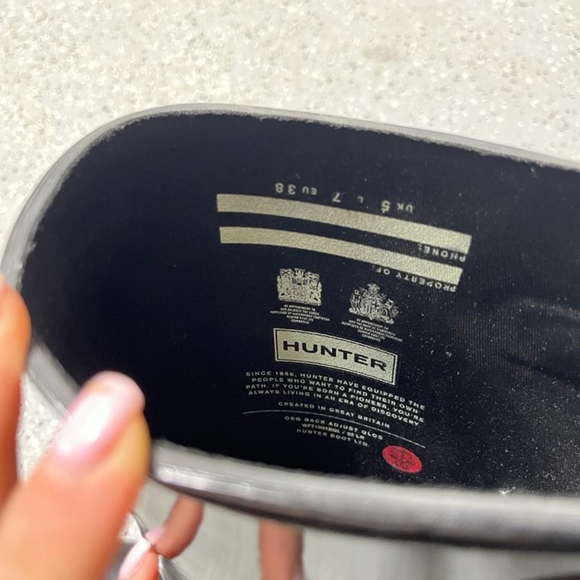 Original Tall Gloss Boot Size 7 Eu38 - Picture 3 of 4